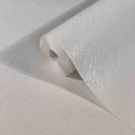 Papeldecor|Papel pintado yeso blanco rayado con efecto brillo|Papel Pintado