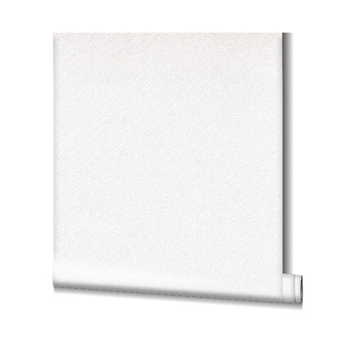 Papeldecor|Weiße Putzstreifen-Tapete mit Glanzeffekt|Tapeten
