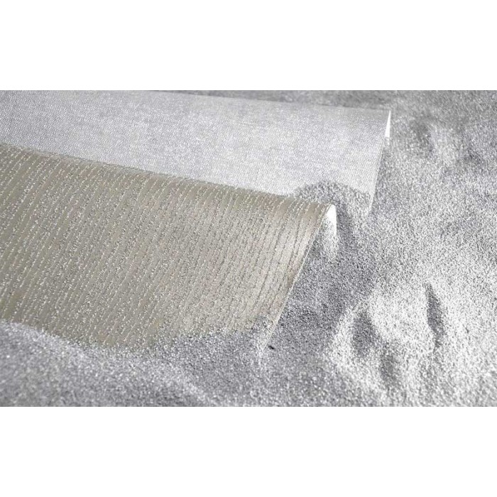 Papeldecor|Tapete Champagnerfarbe mit sandiger Glanzstruktur|Tapeten