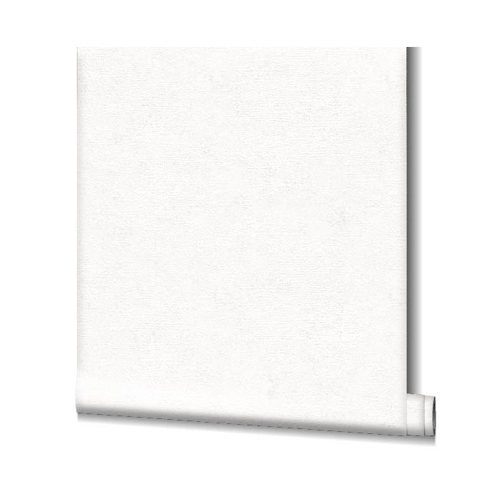 Papeldecor|Papier peint effet plâtre blanc brillant texture sable|Papier Peint