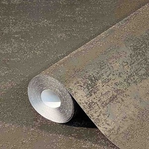 Marburg|Modern wallpaper in green stucco with light shimmer|Stucco Imitation