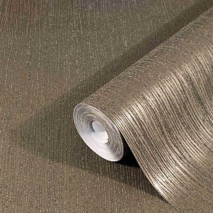 Casamance|Papel pintado efecto lino gris|Papel Pintado