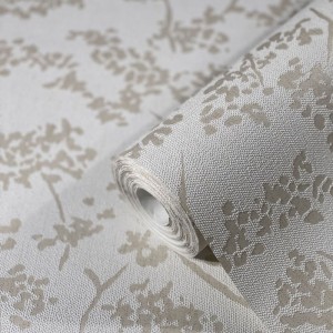 Eijffinger|Scandinavian boho wallpaper with enchanted trees in mustard green|Scandinavian