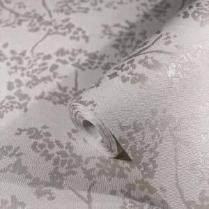 Caselio|Papier peint Art Déco vert avec étoiles dorées|Papier Peint