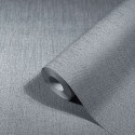 Papeldecor|Papel pintado efecto textil gris plata metalizado|Papel Pintado