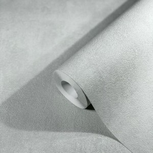 Casamance|Wallpaper plain distressed effect terracotta|Stucco Imitation