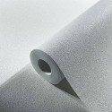 Papeldecor|Plain wallpaper with glitter mica effect bright white|Marble Imitation