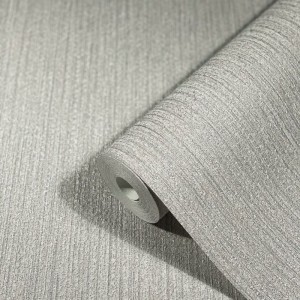 Papeldecor|Tapete Beige mit Streifenmuster und metallischen Akzenten|Tapeten