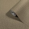 Papeldecor|Golden wicker-effect wallpaper with shimmering finish|Wallpaper