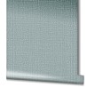 Papeldecor|Papier peint effet vannerie ou raphia turquoise-gris scintillant|Papier Peint