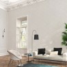 Papeldecor|Wallpaper plaster effect white-grey gloss|Wallpaper