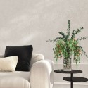 Papeldecor|Wallpaper plaster effect white-grey gloss|Wallpaper