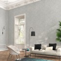 Papeldecor|Industrial-style grey plaster wallpaper with a shimmer|Wallpaper