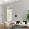 Papeldecor|Papier peint plâtre style industriel gris brillant|Papier Peint