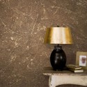 Papel pintado texturas de yeso color marrón bronce brillo -  221-2415