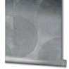 Papeldecor|Papier peint effet béton avec demi-cercles|Papier Peint