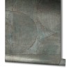 Papeldecor|Modern industrial wallpaper cement effect with semicircles|Wallpaper
