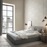 Papeldecor|Papier peint demi-cercles style industriel moderne beige gris|Papier Peint