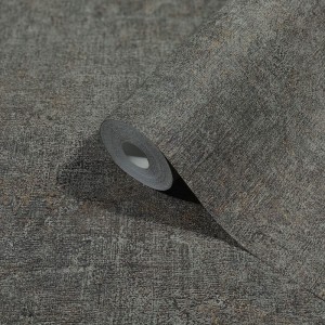 Casamance|Blumentapete überlappend grün-perlmutt|Tapeten