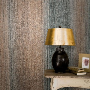 Caselio|Wide bicolor white and silver-gray striped wallpaper|Stripes 2