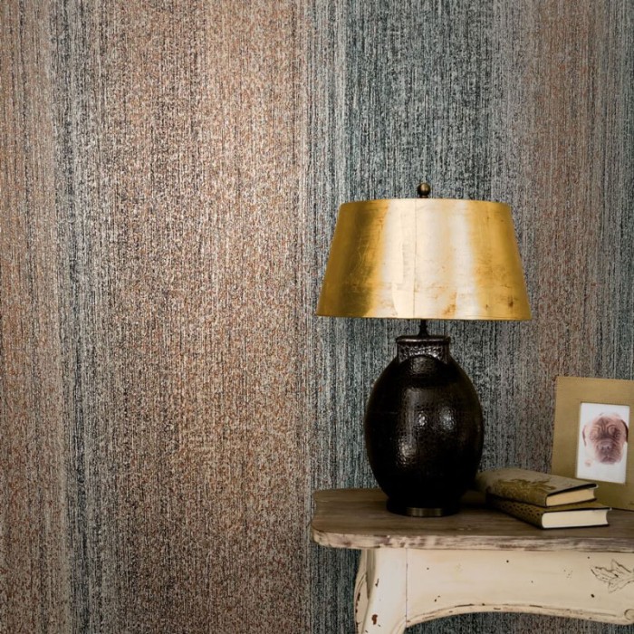 Papeldecor|Papier peint rayures modernes marron et noir|Papier Peint