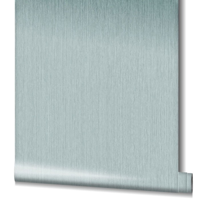 Papeldecor|Papier peint uni texture rayée ton turquoise|Papier Peint