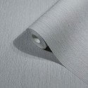 Papeldecor|Silbergraue gestreifte Tapete mit Struktur|Tapeten