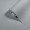 Papeldecor|Silbergraue gestreifte Tapete mit Struktur|Tapeten