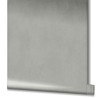 Papeldecor|Papier peint uni effet plâtre avec brillance gris argenté|Papier Peint