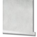 Papeldecor|Papier peint uni effet plâtre avec brillance gris clair|Papier Peint