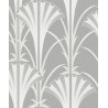 Khroma|Papier peint Art déco reflets verts et argentés|Papier Peint