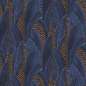 Eijffinger|Ethnic wallpaper in metallic beige with tribal patterns|Wallpaper