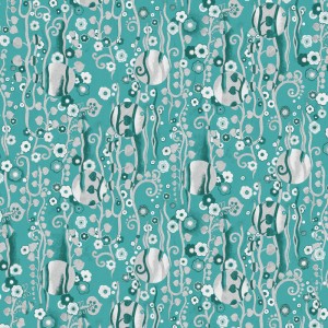 Khroma|Blau-gelbe Prisma-Geometrie-Tapete|Tapeten