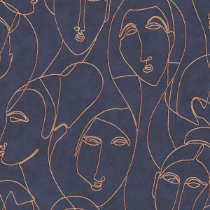 Borastapeter|Papier peint floral Dagmar beige gris neutre oiseaux|Papier Peint