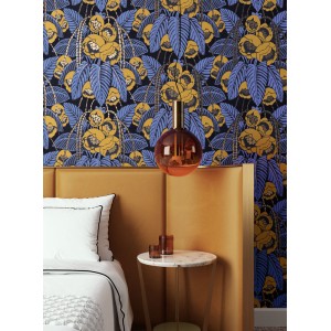 As Creation|Tapete psychedelische Rauten derer Jahre beige|Retro 2
