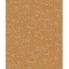 Papeldecor|Mustard and silver metallic wallpaper with Egyptian faces|Wallpaper