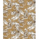 Khroma|Oriental landscape Wallpaper with mustard mountains|Wallpaper