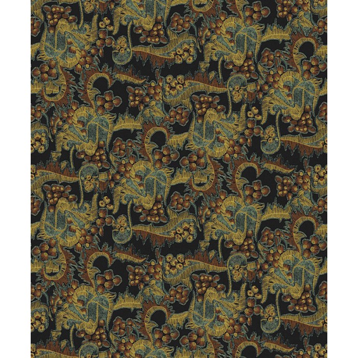 Papeldecor|Wallpaper Japanese garden green with black background|Wallpaper