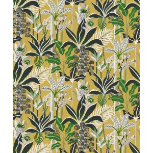 Casamance|Unifarbene Tapete naturgrün Textileffekt|Tapeten 2