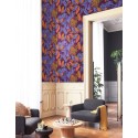 Khroma|Purple and golden metallic tropical fruits Wallpaper|Wallpaper
