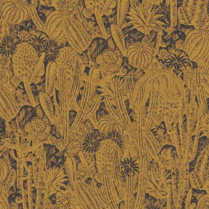 Rasch|Wallpaper floral fan-shaped gray leaves|Wallpaper