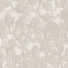 Khroma|Kaktus-Tapete Relief Beige|Tapeten