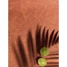 Khroma|Papier peint feuilles tropicales argile brillant relief|Papier Peint