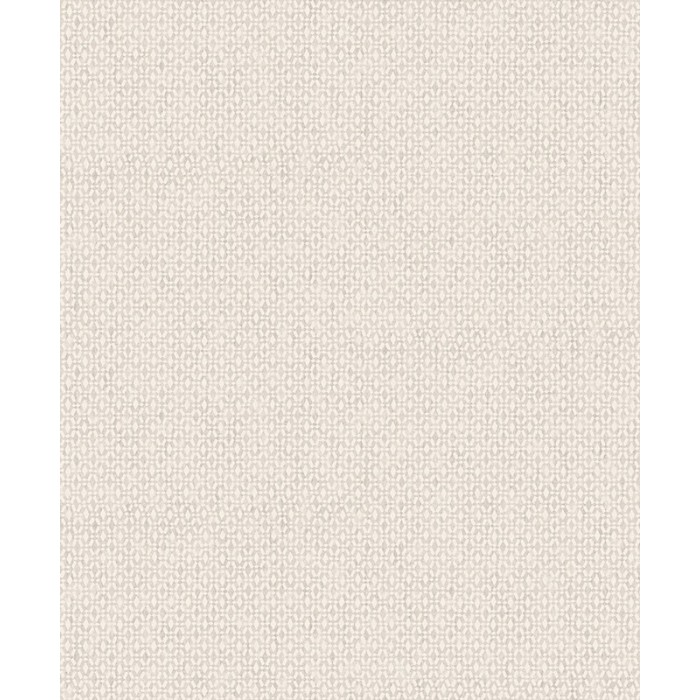 Khroma|Art-Déco-Tapete kleine Rauten Crème|Tapeten