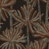 Khroma|Papier peint palmiers caribéens dorés fond noir|Papier Peint