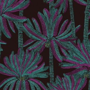 Eijffinger|Papier peint enfant léopards et fleurs|Papier Peint