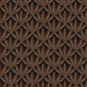 Khroma|Wallpaper with palm leaves in black and bronze metallic|Wallpaper