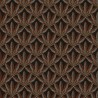 Khroma|Wallpaper with palm leaves in black and bronze metallic|Wallpaper