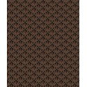 Khroma|Wallpaper with palm leaves in black and bronze metallic|Wallpaper