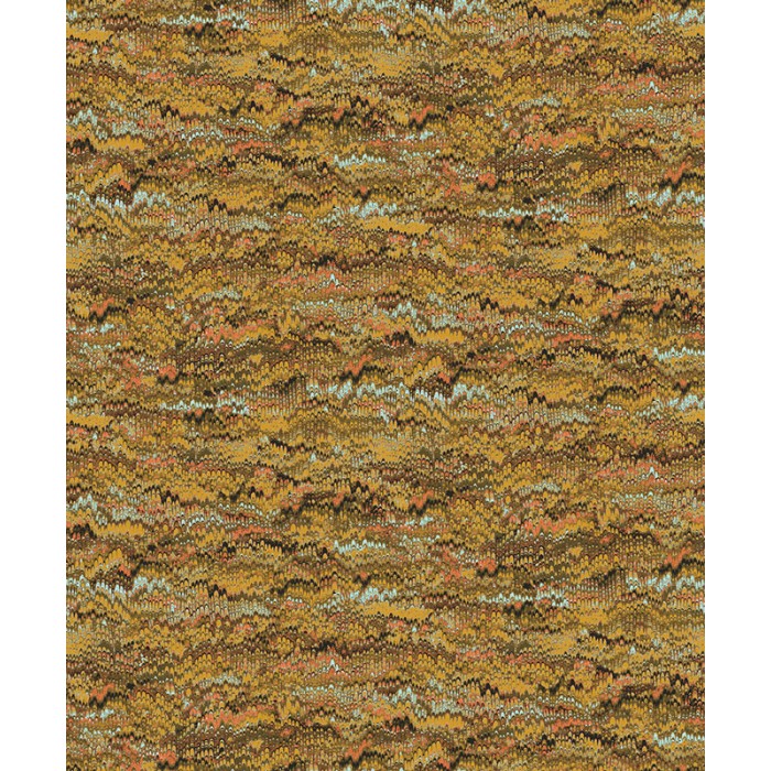 Khroma|Abstract Wallpaper with sectioned pomegranate in ochre tones|Wallpaper